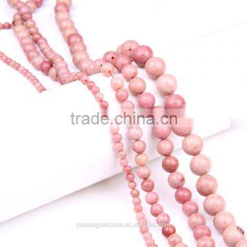 Wholesale Red Beads Gemstones Rosary Beads Jade 6 mm