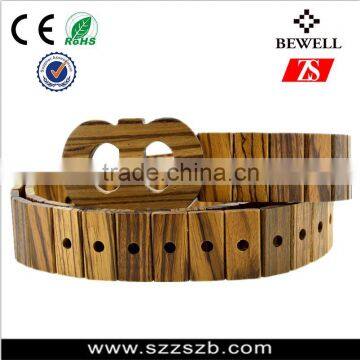 2016 new idea products factory wholesale man fashion natural wooden belts                        
                                                Quality Choice