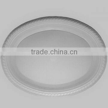 Disposable Oval Plastic Dinner Plates