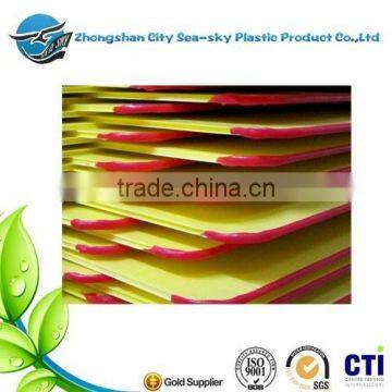 UV Resisting fluted sheet/packing material/plastic printing sheet