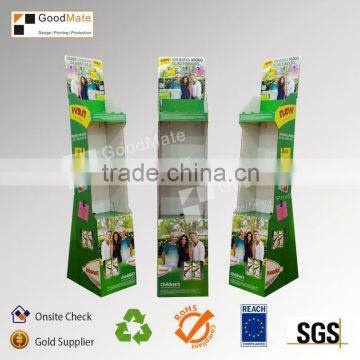 Best Selling Pop up Cardboard Display Stand