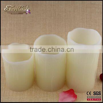 hot sale home decoration 3 for a set led candle lights