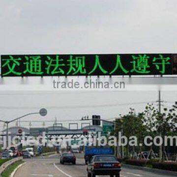 Alibaba New Products P10 Dual Color LED Display VMS For Advertising Outdoor Display Board