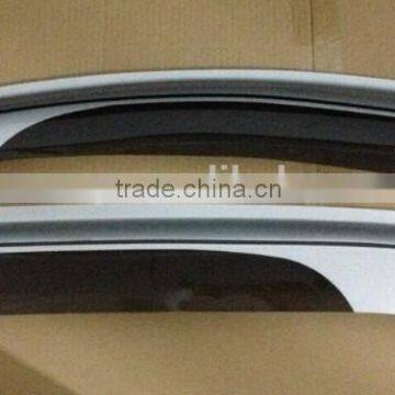 2-TONES Ventvisor window rain guards side window deflectors for 2014 FORD ECOSPORT