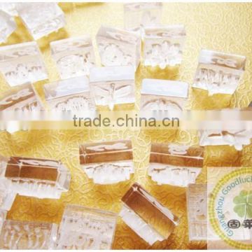 Professional custom logo rubber flash stamp soap mold