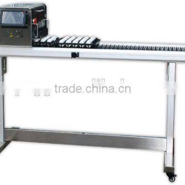 PLC Control high security food grade egg printing machine egg coding machine