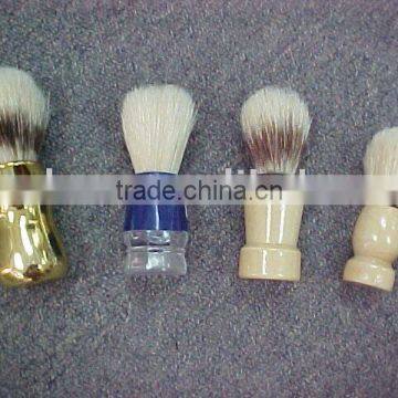 Customized Different Kinds Wooden Shaving Brush with Plastic Handle