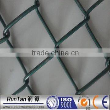 Anping high quality galvanized and pvc coated chain link fence weight