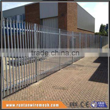 steel security perimeter fence