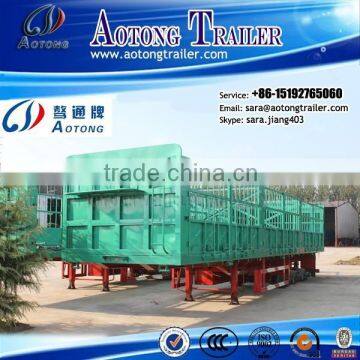 Truck Trailer Type 3 Axles Two Storages 50 Head Cow Livestock Fence Truck Trailer/cattle Transport Trailer for Sale photo-5