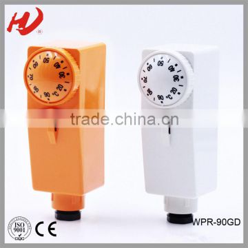 Contact Thermostat for pipe temperature control