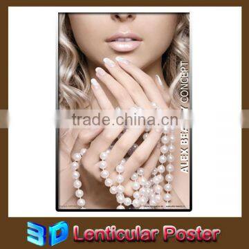 custom big size poster 3d for advertising