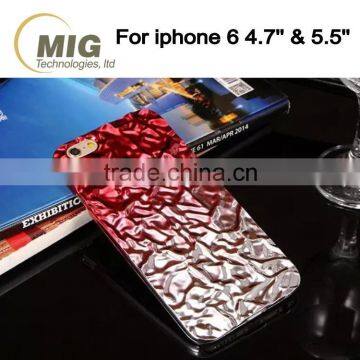 For samsung galaxy s6 mobilephone case with Tinfoil Gradient color pattern covers for s6 edge plus/ s5 s4 s3 note 4 5