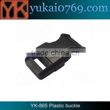 Yukai custom plastic bag belt buckle/side release buckle pom/strap buckle for bag