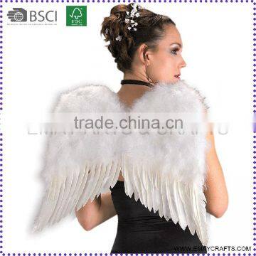 High Quality Handmade Childrens White Feather Angel Wings