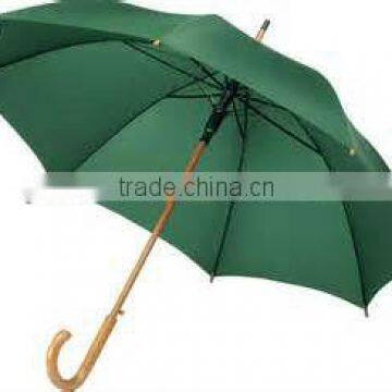 Wood Shaft promotion umbrella (Social Audit and BSCI factory)