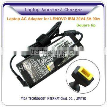 Genuine Laptop charger AC Adapter for LENOVO IBM 20V4.5A 90w Square tip