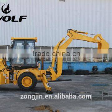WZ30-25 Backhoe Excavator Cummin 74kw/100HP/100PS Diesel Engine Loader