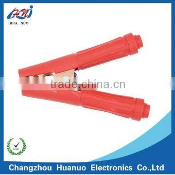 Crocodile Clamp For Charging Battery Charger Plated with Red Copper Thickened Tube