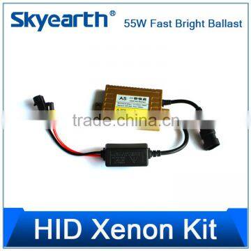 12V 55W AC K8 super canbus ballast fits 99% cars when install the HID xenon bulb