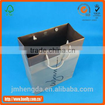 Professional Disposable Paper Shopping Bags With Logo