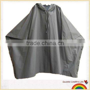 High quality waterproof vinyl rain poncho cape