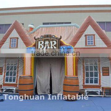 2016 newest inflatable air event tent, inflatable pub bar house