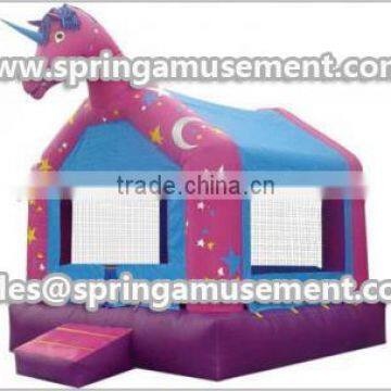 Colorful inflatable castle type inflatable cheap animal bouncer SP-AB034