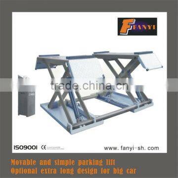 mid-rise scissor car lift hydraulic