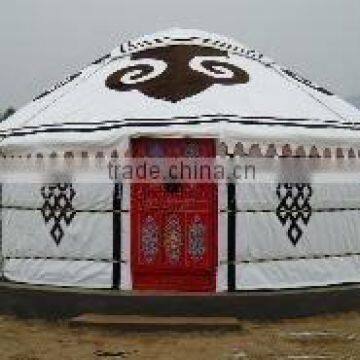 100% wood frame mongolian Yurt tent