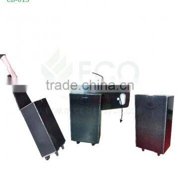 Heavy-Duty Folding Cardboard Trolley Bags, Exhibition Trolly Bags