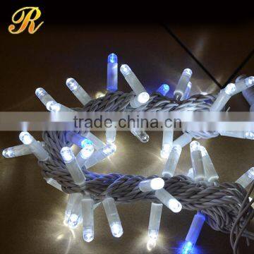 Battery operated pvc string lights with flash function