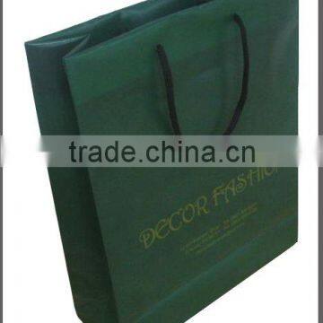 shopping bag with rope handle