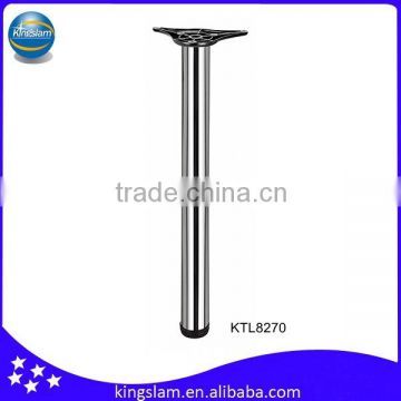 Customize Chrome Metal Furniture Table legs,Steel table legs from Kingslam