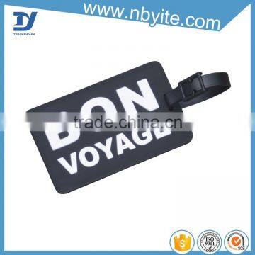 2016 Cheap Bright Colorful Plastic Luggage Tag Custom Soft PVC Luggage Tag photo-4
