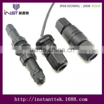 INST rj45 panel mount waterproof connector