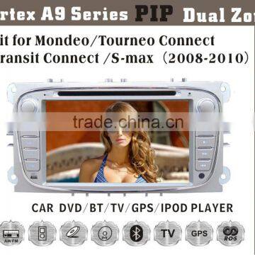 6.2inch HD 1080P BT TV GPS IPOD Fit for ford mondeo/S-max touch screen car dvd player gps