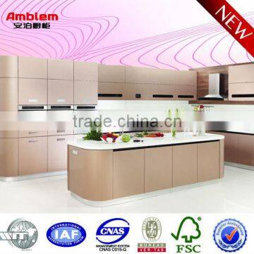 2015 Luxury Electric Lacquer Kitchen Cabinet