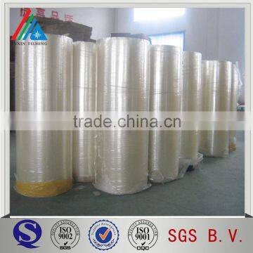 100% virgin high quality clear Plain 12/15/23 micron PET Film in rolls