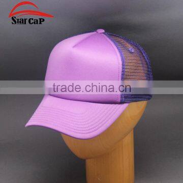 Fashion Snapback Trucker Cap and Mesh Cap Blank Trucker Hat Custom Foam Wholesale