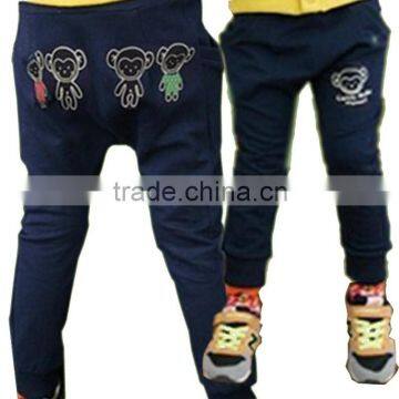 Kids Trousers Hangers Child Casual Trousers Boys Narrow Fit Pants