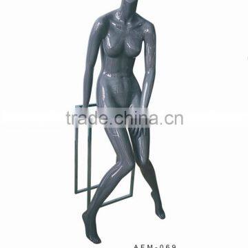 high glossy headless female mannequins