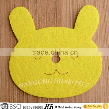 Hot Sale Customized Polyester Felt Coaster