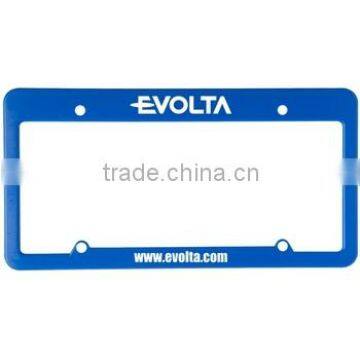 4 Hole Straight Top Custom License Plate Frames