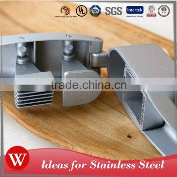 Hand-held 2 in 1 Function Kitchenware Aluminum Alloy Garlic Tool photo-5