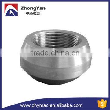 ASTM A105 pipe fitting threadolet, carbon steel threadolet