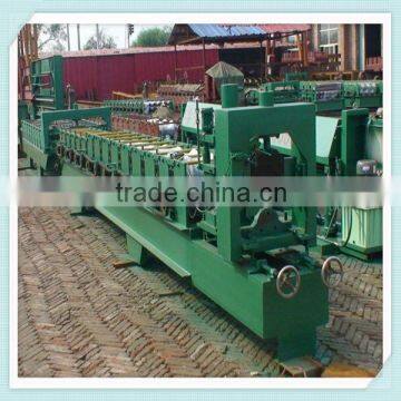 Colour Painted Steel Sheet Roof Ridge Capping Forming Machine photo-3