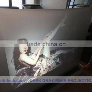Transparent color Rear projection foil/film for Glass window,The Window Display is very easy to install in shop windows