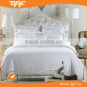 Luxury hotel wholesale white bed sheet sets