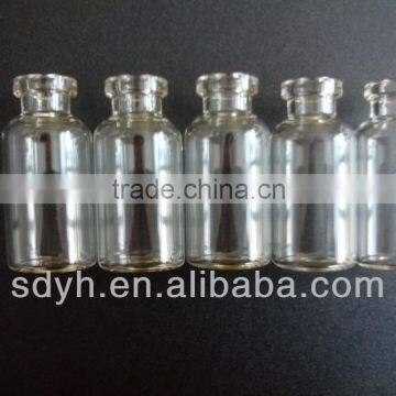 5ml clear tubular glass vial